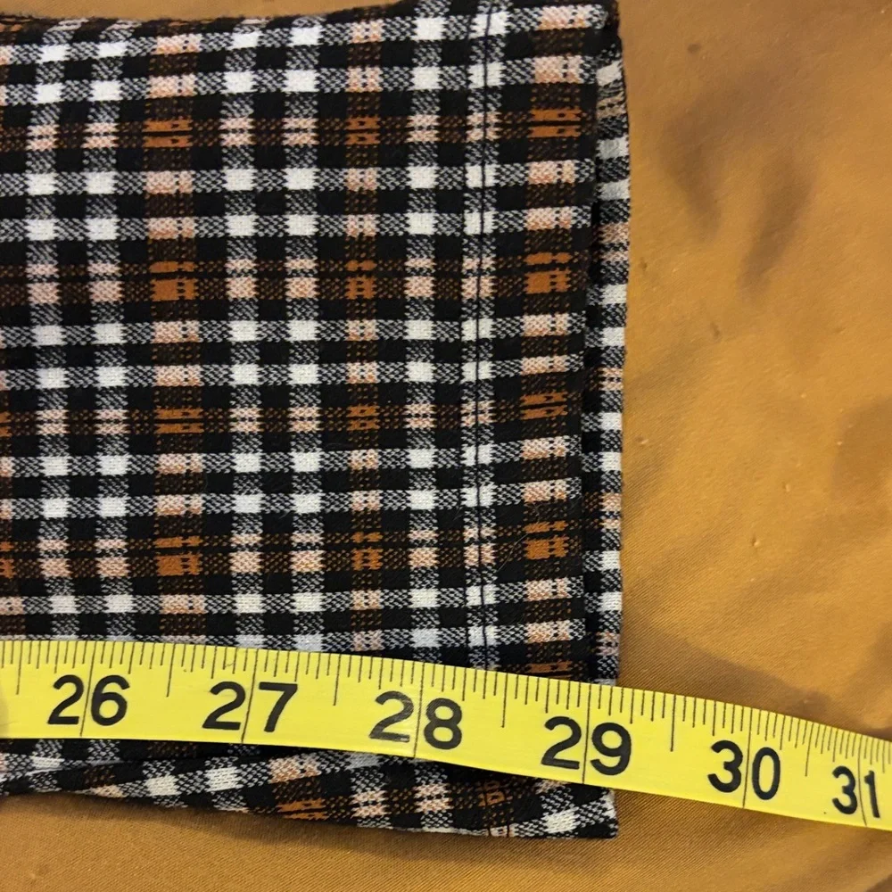 SO High Rise Legging Size Large Juniors Plaid Trousers NWOT - Picture 9 of 9